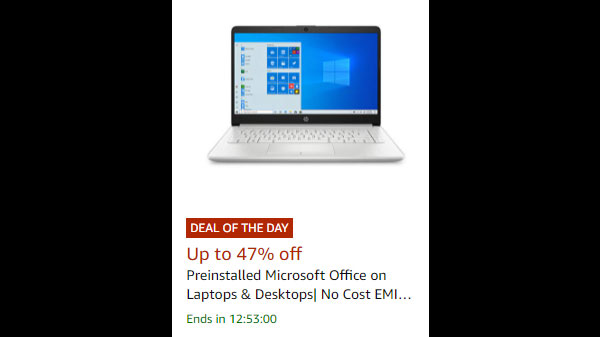 Up to 47% off Preinstalled Microsoft Office on Laptops & Desktops