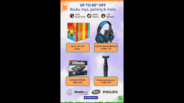 Up To 60% Off On Gaming Devices