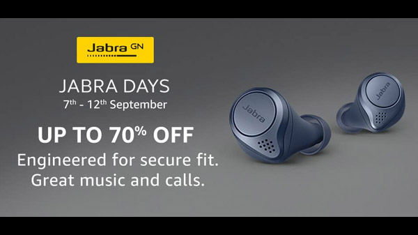 Amazon Jabra Days Sale September 2021