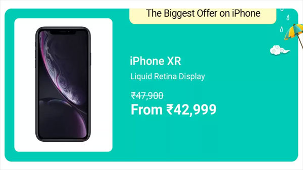 Apple iPhone XR ((PRODUCT)RED, 64 GB)