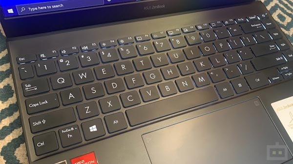 Asus ZenBook 13 OLED Keyboard, Audio, Camera: Seamlessly Efficient