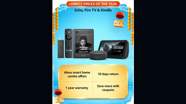 Discount Offers On Echo, Kindle And Fire TV