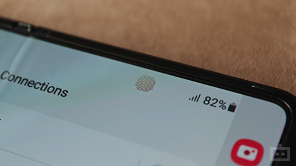 First Under-Display-Camera Foldable Phone