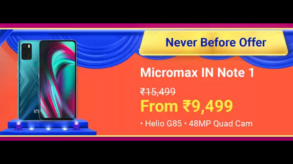 Micromax IN Note 1 (Green, 128 GB)  (4 GB RAM)