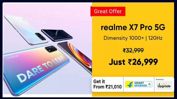 Realme X7 Pro 5G (Mystic Black, 128 GB)  (8 GB RAM)