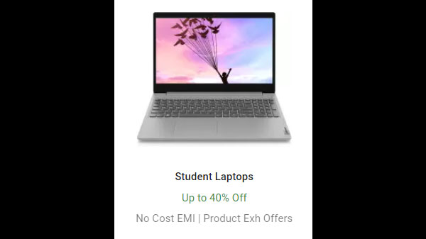 Up To 40% Off On Students Laptops