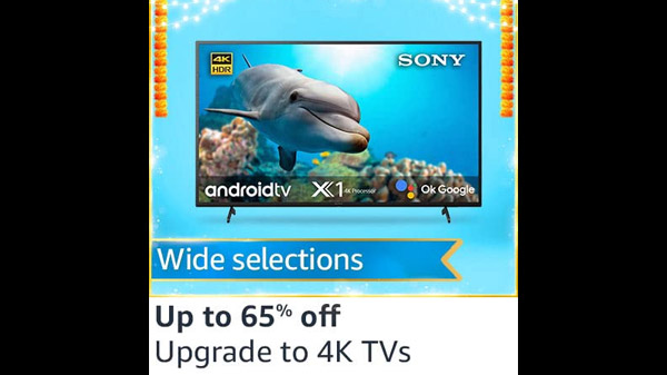 Up To 65% Off On 4K Smart TVs