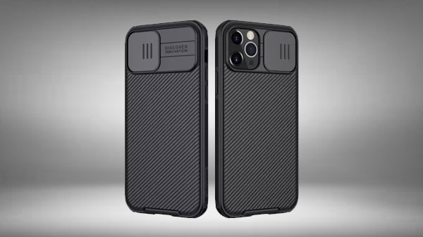 Vodex Back Cover for Apple iPhone 12 Pro Max  (Black, Shock Proof)