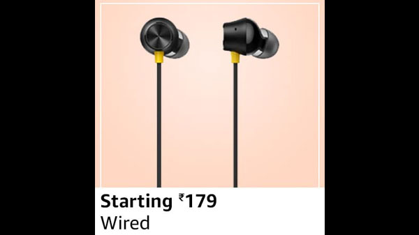 Wired headsets Rs. 179