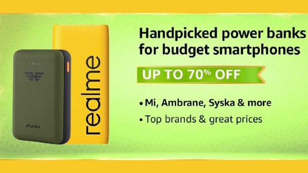 Amazon Great Indian Festival Sale 2021: Discount Offers On Power Banks Amazon Great Indian Festival Sale 2021: Discount Offers On Power Banks