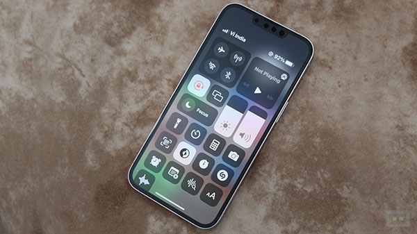 Control Centre Offers Easy Access To Utilities