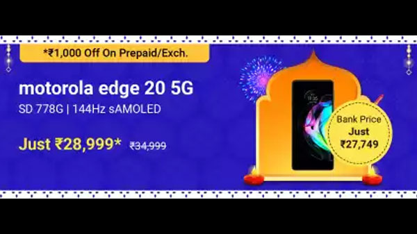 MOTOROLA Edge 20 (Frosted Emerald, 128 GB)  (8 GB RAM)