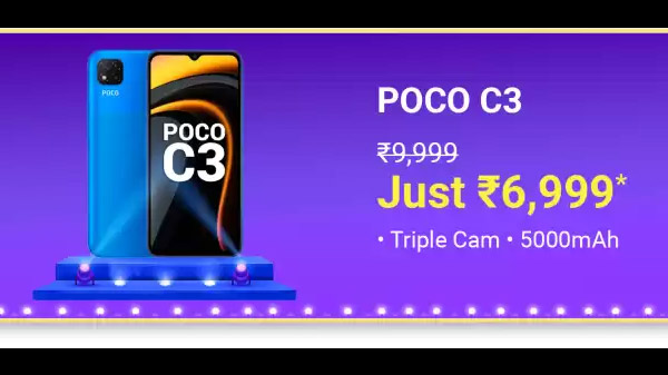 POCO C3 At Flipkart The Big Billion Days Sale 2021
