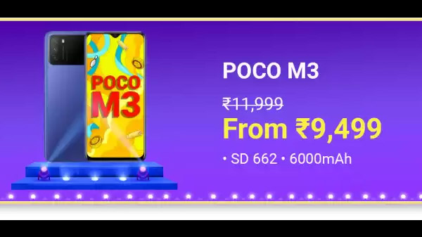 POCO M3 At Flipkart The Big Billion Days Sale 2021