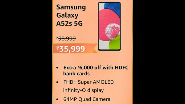 Samsung Galaxy A52s 5G