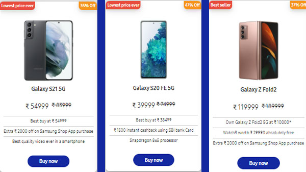 Samsung Week Festival Sale 2021