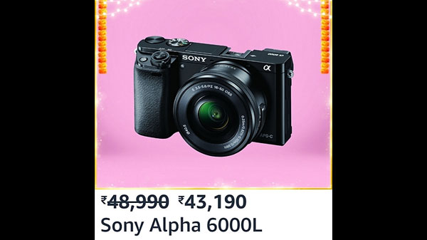 Sony Alpha ILCE 6000L 24.3 MP Mirrorless Digital SLR Camera