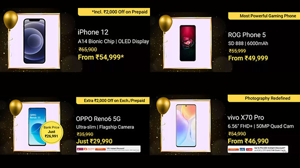 Flipkart Black Friday Sale on Phones