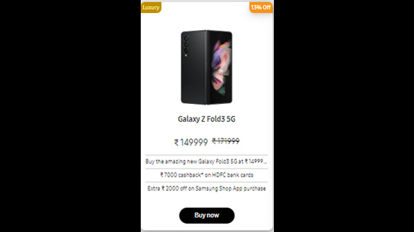 Samsung Galaxy Z Fold3 5G