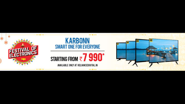 Karbonn TVs Starting At Rs. 7,990 Karbonn TVs Starting At Rs. 7,990