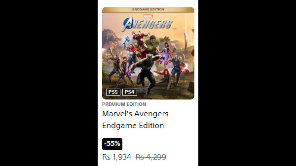 Marvel's Avengers Endgame Edition