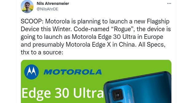Motorola Edge 30 Ultra Could Be First Full-Blown Flagship Of 2022