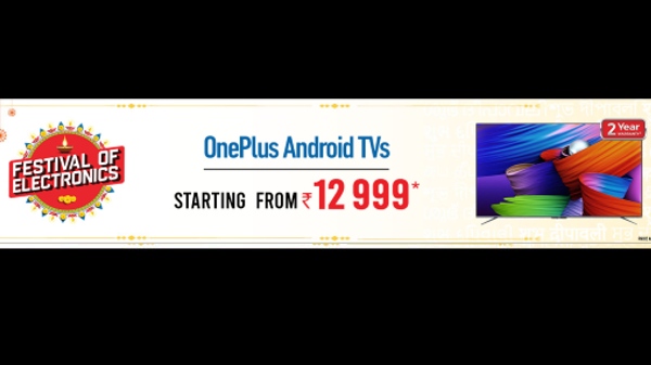 Oneplus Smart TVs Starting From Rs. 12,999