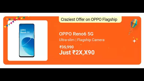 OPPO Reno6 5G (Aurora, 128 GB)