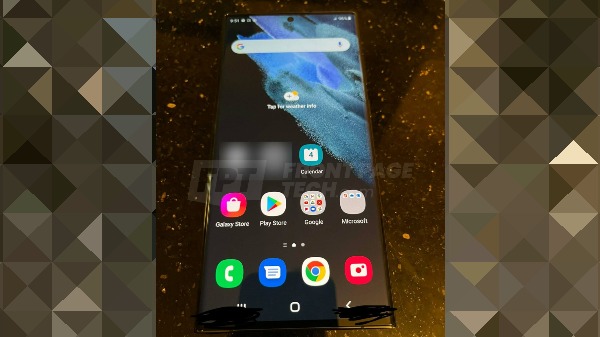 First Real-Life Look At Samsung Galaxy S22 Ultra