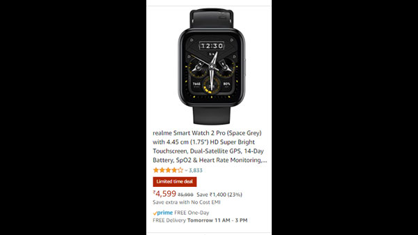 Realme Smart Watch 2 Pro (Space Grey)