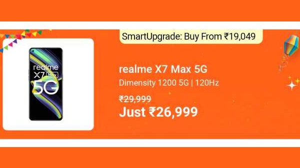 Realme X7 Max (Mercury Silver, 128 GB)  (8 GB RAM)