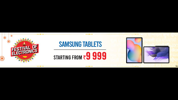 Samsung Tablets Starting From Rs. 9,999