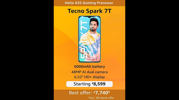 Tecno Spark 7T