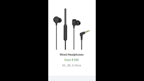 Wired Headphones Starts From Rs. 399