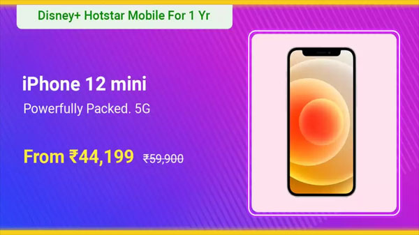 Apple iPhone 12 Mini (Black, 64 GB)