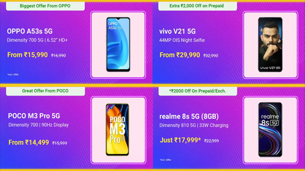 Flipkart Big Saving Days Sale on Smartphones