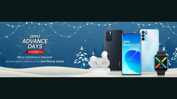 Flipkart Oppo Advance Days Christmas sale