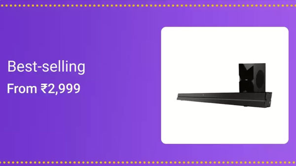 Home Theaters Starts From Rs. 2,999