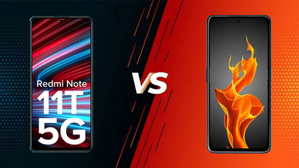 Redmi Note 11T 5G Vs Lava Agni 5G