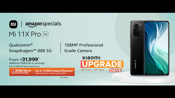 Mi 11X Pro 5G (Cosmic Black, 8GB RAM, 128GB Storage)