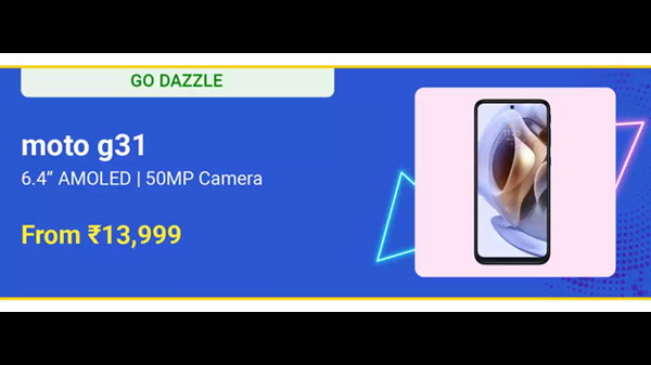 Motorola G31 (Meteorite Grey, 64 GB)  (4 GB RAM)