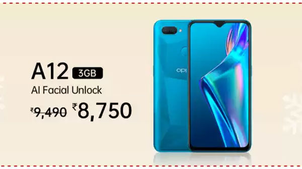 OPPO A12 (Black, 32 GB)  (3 GB RAM)