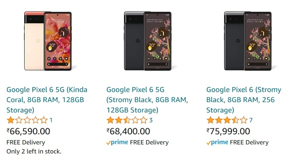 Google Pixel 6 5G Available Via Amazon In India: What?