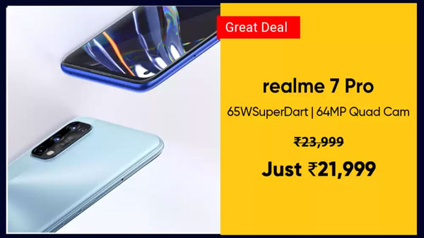 Realme 7 Pro (Mirror Silver, 128 GB)  (8 GB RAM)