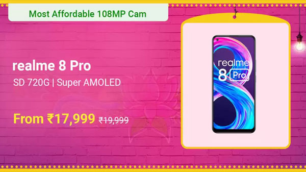 Realme 8 Pro (Infinite Black, 128 GB)  (8 GB RAM)