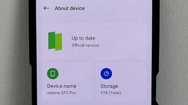 Realme GT 2 Pro To Offer Whopping 1TB Storage Realme GT 2 Pro To Offer Whopping 1TB Storage