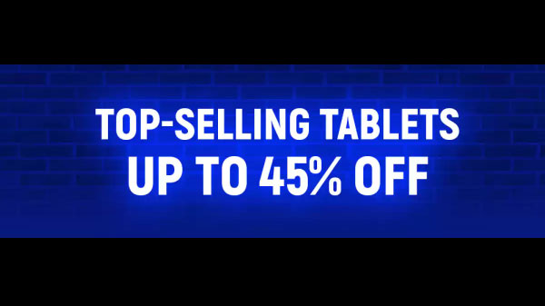 Up To 45% Off On Tablets