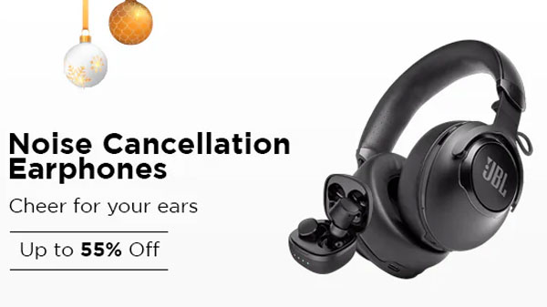 Up To 55% Off On Noise Cancellation Earphones