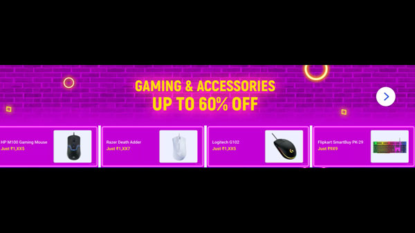 Up To 60% Off On Gaming And Accessories