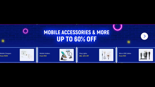 Up To 60% Off On Mobile Accessories